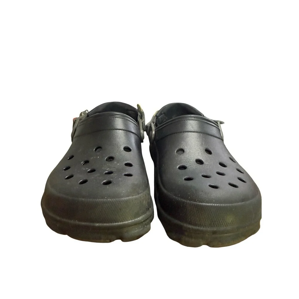 Crocs‎ Classic All-Terrain Mens Clog Size 8 Outdoor Adventure Comfort Black